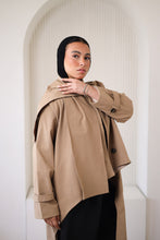 “High low coat”