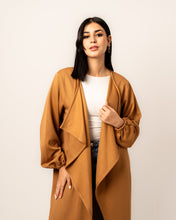 “Oura” Camel Cardigan