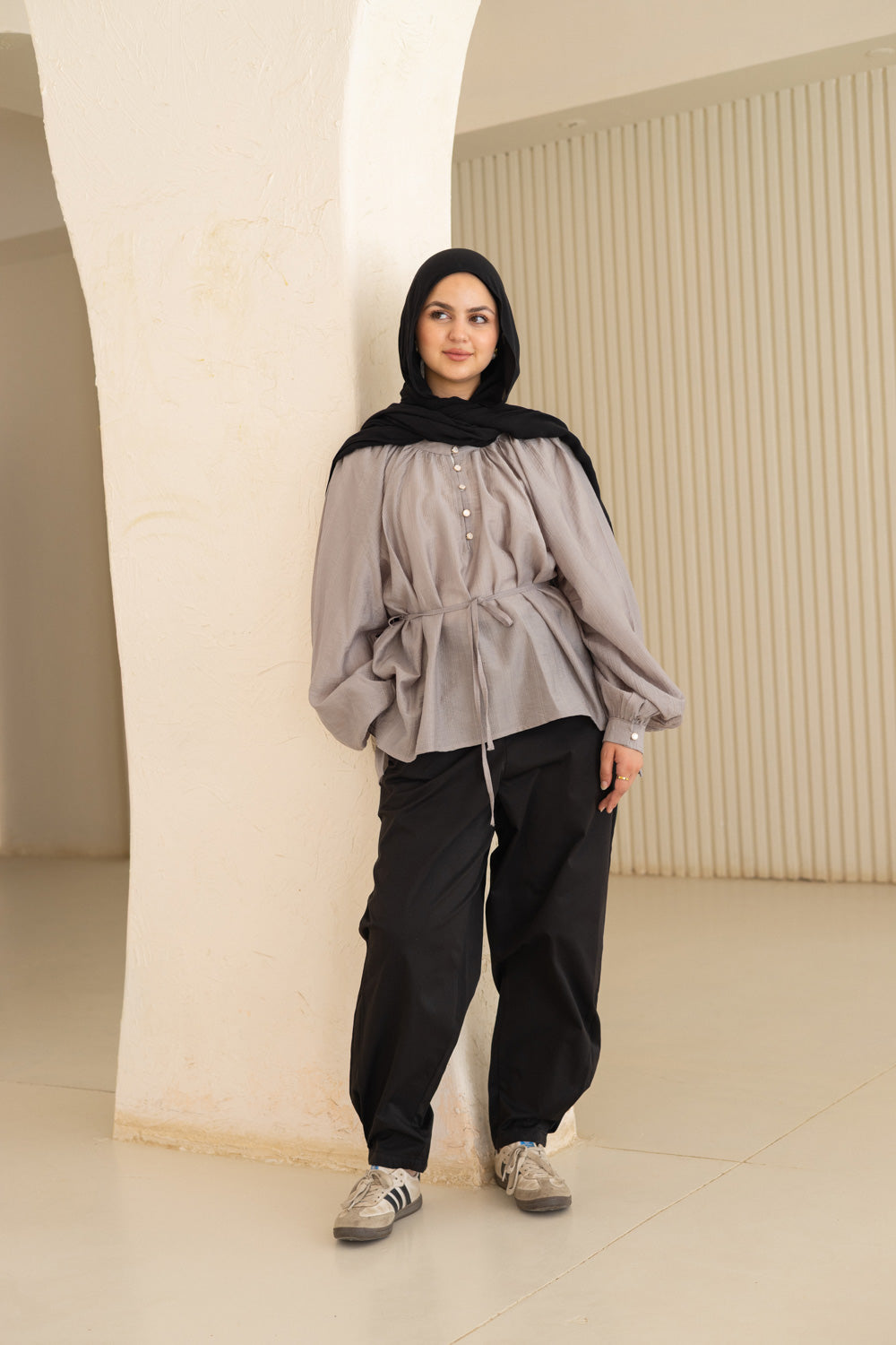 “Easy to go pants” in black