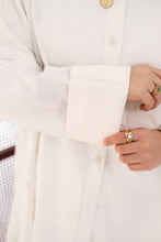 “Linen Shirt” in White