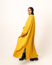 “Oura” yellow Cardigan