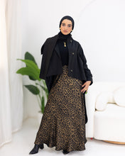 High-low “trench coat”