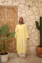 “Tie Me top” in yellow