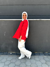 “Breath In” in red