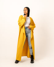 “Oura” yellow Cardigan