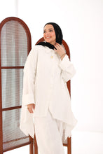 “Linen Shirt” in White