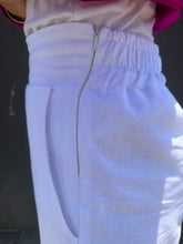 “Linen in Pants” in White