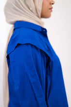 “Breath In” in blue
