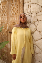 “Tie Me top” in yellow