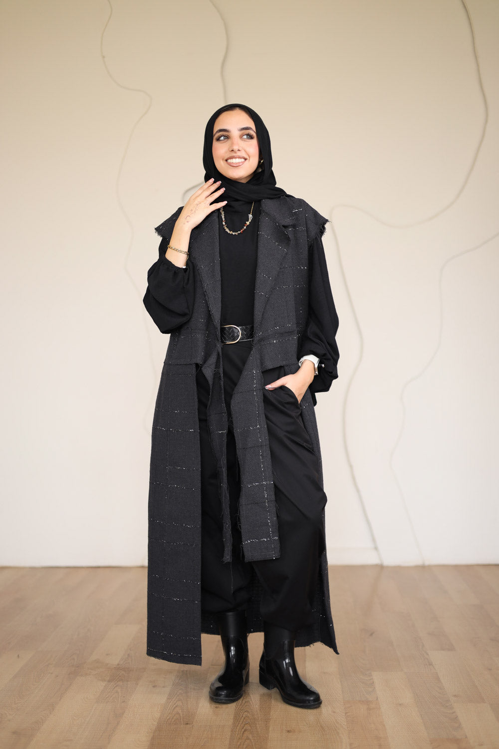 “Easy to go pants” in black