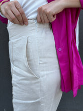 Linen Pants ‘in beige ‘