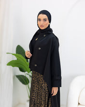 High-low “trench coat”