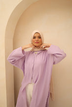 “Tie Me top” in Lilac