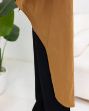 High-low “trench coat”